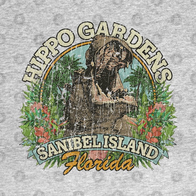 Sanibel Island Hippo Gardens 1963 by JCD666